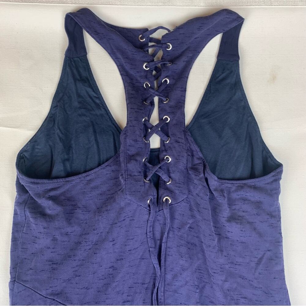 Anthropologie Maeve size small blue corset back maxi dress halter - Picture 8 of 14